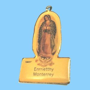 Our Lady Of Guadalupe Rosary Tag Enrrietthy Monterrey Religious Medal